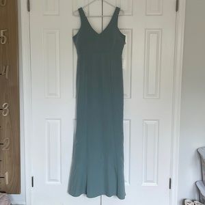 NWT - Show Me Mumu - Morgan Gown ~ Silver Sage Stretch Crepe